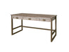 Sahara 3 Drawer Desk, w/ Iron base image