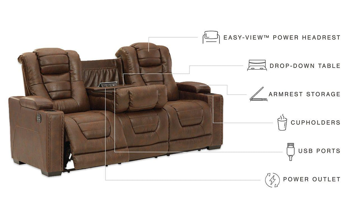 Owner's Box Power Reclining Sofa