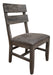 Moro Solid Wood Chair w/Faux Leather Seat** image