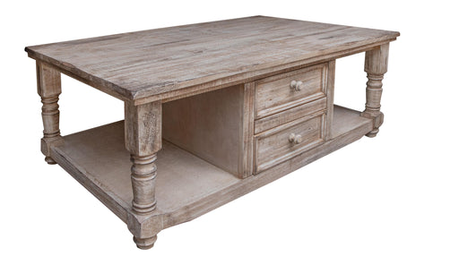 Aruba 4 Drawer, Cocktail Table, Drift Sand finish image