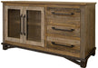 Loft Brown 3 Drawers 2 Doors Buffet in Brown image