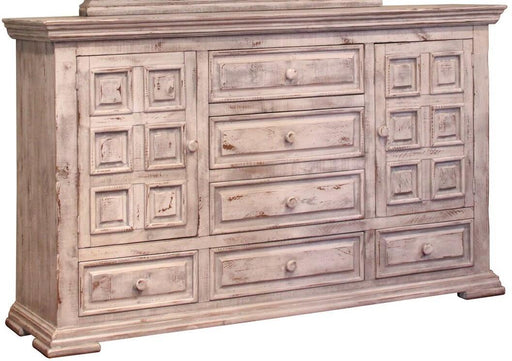 Terra 6 Drawer Dresser in Distressed Vintage White image