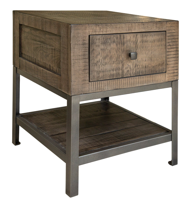 Urban Gray 1 Drawer End Table image